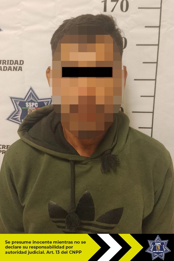 Por portación de arma prohibida, hombre es detenido por agentes&nbsp;municipales