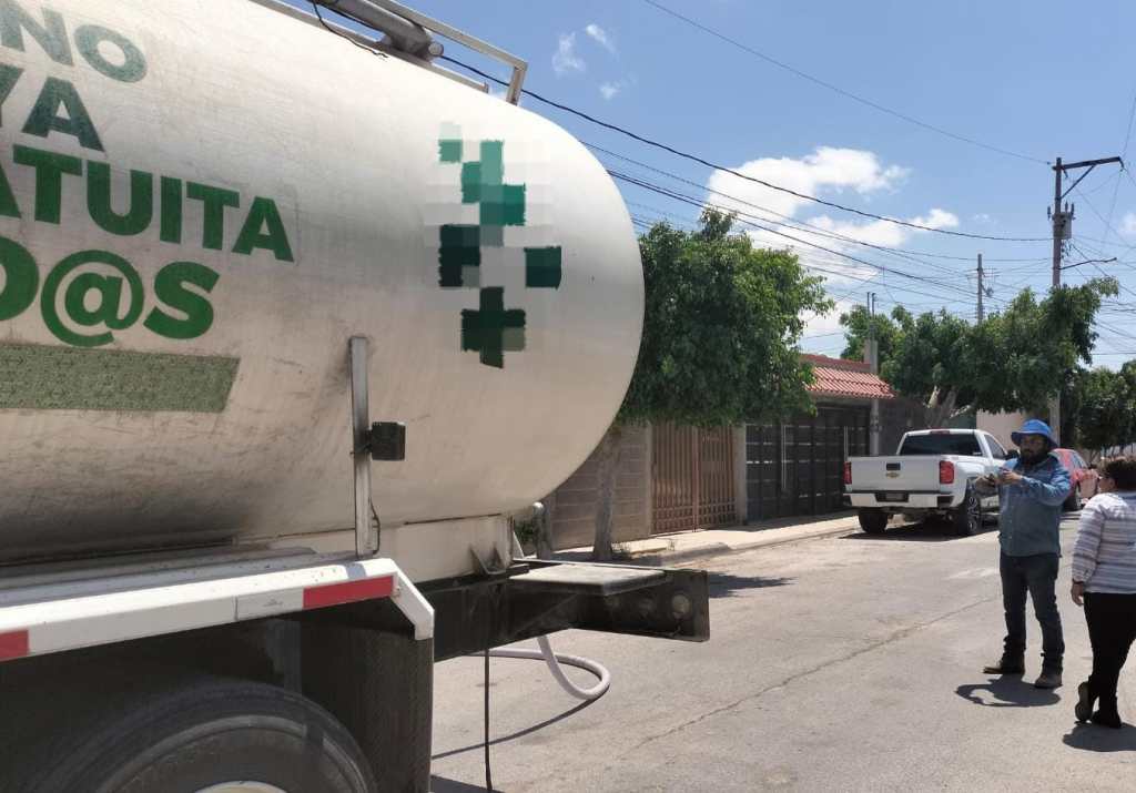 GOBIERNO DE SOLEDAD MANTIENE DISTRIBUCIÓN DE AGUA EN COLONIAS AFECTADAS POR&nbsp;DESABASTO