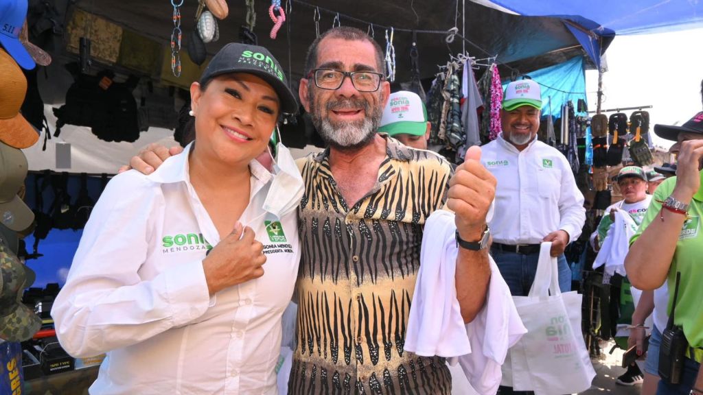 YO SI PUEDO VERLOS DE FRENTE, SOY MUJER DE PALABRA: SONIA&nbsp;MENDOZA