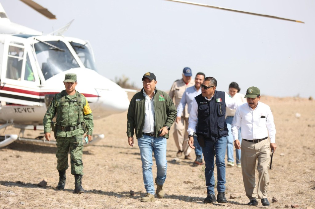 INCENDIO DE LA SIERRA DE SAN MIGUELITO SE LOGRO SOFOCAR EN 4 DIAS GOBENRADOR RICARDO GALLARDO&nbsp;CARDONA