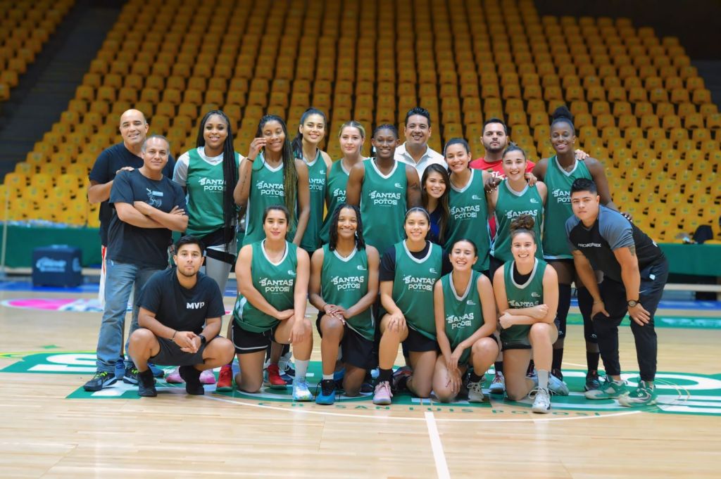 EQUIPO DE BASQUETBOL FEMENIL “SANTAS DEL POTOSÍ” DEBUTA ESTE JUEVES EN&nbsp;SLP