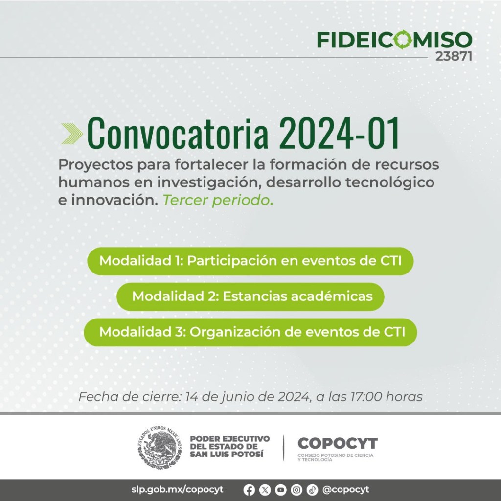 INVITAN A PARTICIPAR EN CONVOCATORIA DE APOYO A&nbsp;INVESTIGADORES