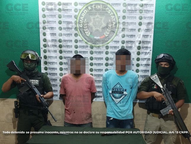 DIVISIÓN CAMINOS DE LA GUARDIA CIVIL ESTATAL DETIENE A DOS HOMBRES POR PRESUNTAMENTE PRIVAR DE LA LIBERTAD A UNA&nbsp;PERSONA