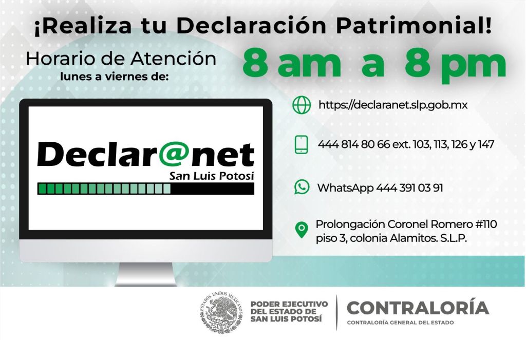 EXHORTAN A LAS Y LOS FUNCIONARIOS A REALIZAR SU DECLARACIÓN&nbsp;PATRIMONIAL