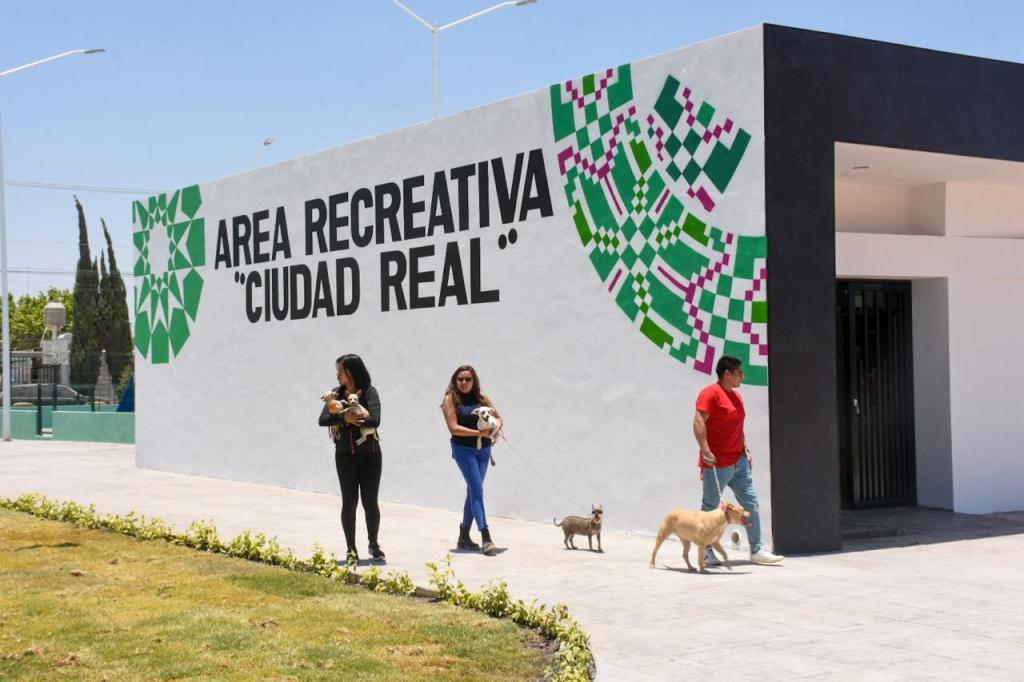 SOLEDAD SUMA UN ÁREA RECREATIVA MÁS; FAMILIAS LA RECIBEN EN FRACC. CIUDAD&nbsp;REAL