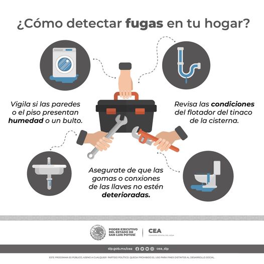 CONCIENTIZAN A FAMILIAS PARA DETECTAR Y REPARAR FUGAS DE AGUA EN&nbsp;CASA
