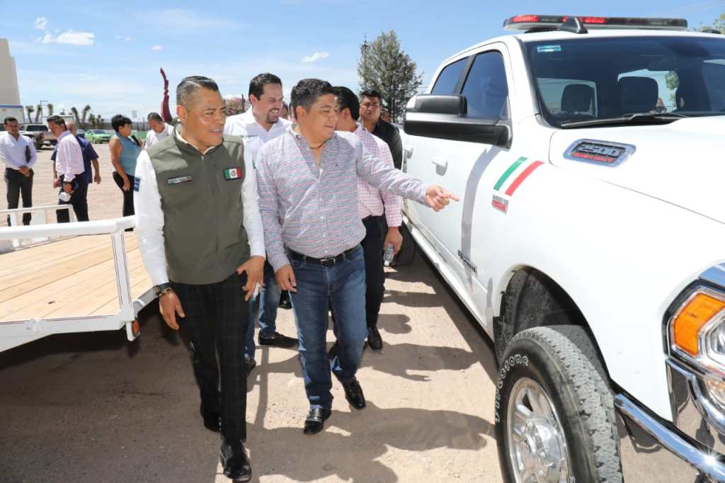 CON NUEVO EQUIPO, RICARDO GALLARDO FORTALECE LABORES DE PROTECCIÓN&nbsp;CIVIL