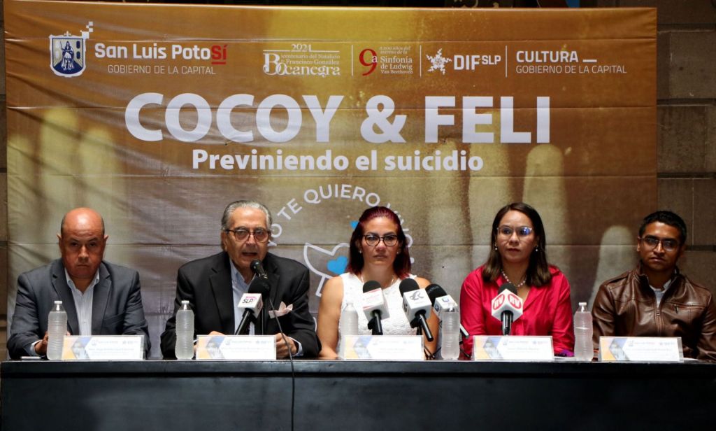Cocoy & Feli, Previniendo el Suicidio”, Asociación que promueve la salud mental en las y los potosinos 