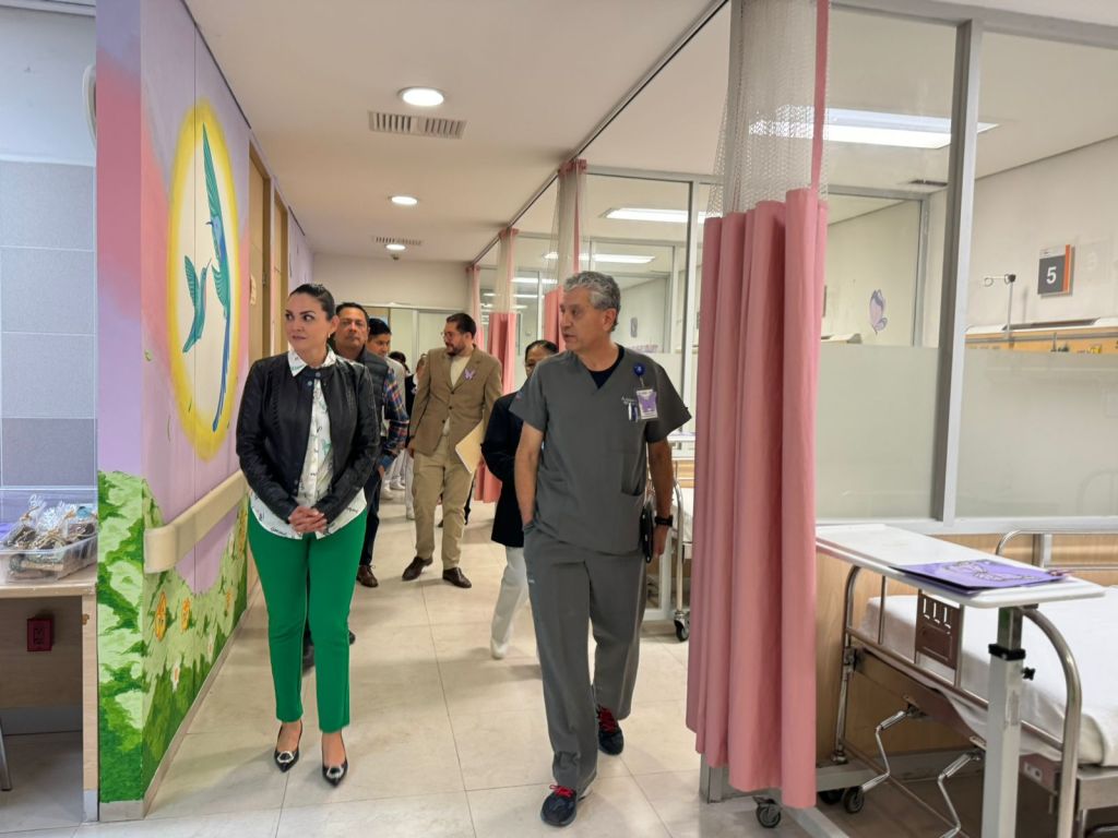 INAUGURA GOBIERNO ESTATAL, SALA MARIPOSA EN EL HOSPITAL DEL NIÑO Y LA&nbsp;MUJER