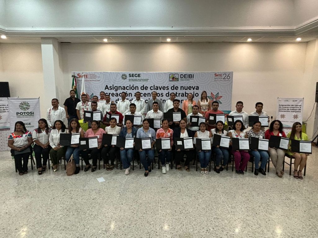 DESTACA SAN LUIS POTOSÍ POR IMPULSO A LA EDUCACIÓN INDÍGENA