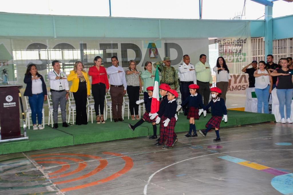 JARDÍN DE NIÑOS SE SUMA A PROGRAMA POR LA SEGURIDAD Y BIENESTAR ESCOLAR, EN SOLEDAD DE G.&nbsp;S.
