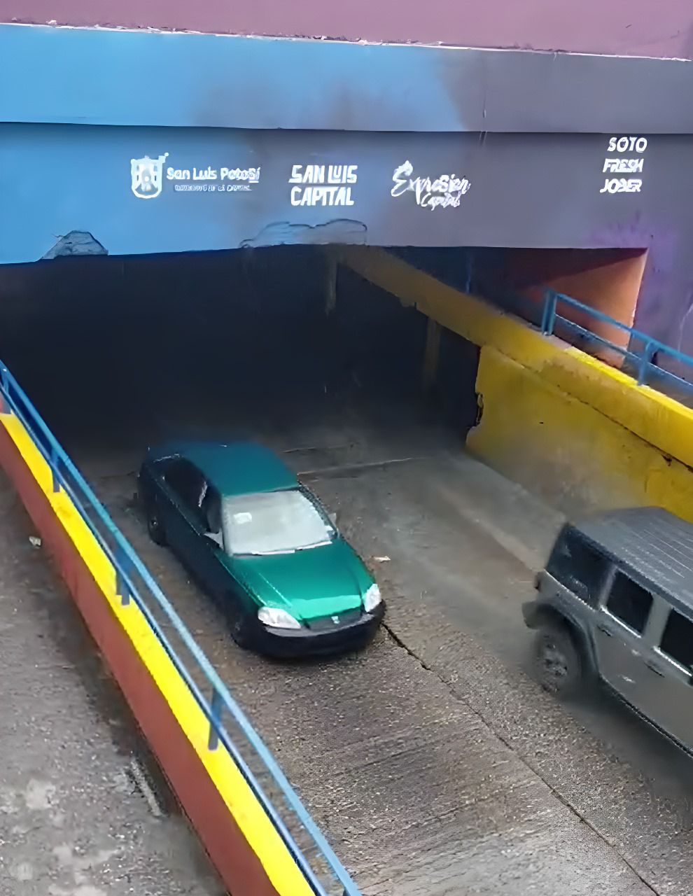 Debido a las lluvias en la ciudad Capital, el Nuevo Interapas mantiene supervisión de puentes y pasos a&nbsp;desnivel