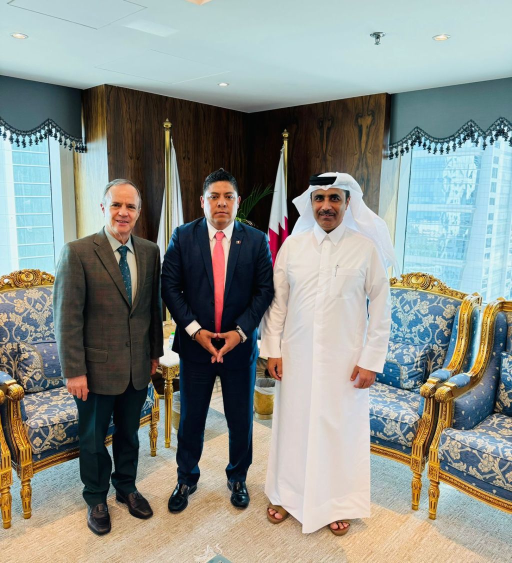 RICARDO GALLARDO PROMUEVE ALIANZA ENERGÉTICA CON&nbsp;QATAR