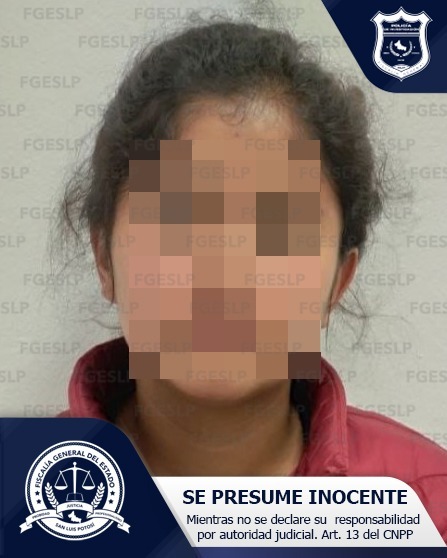 APREHENDE FGESLP A MUJER SEÑALADA DE SUSTRAER ARTÍCULOS DE UNA CASA DONDE&nbsp;LABORABA