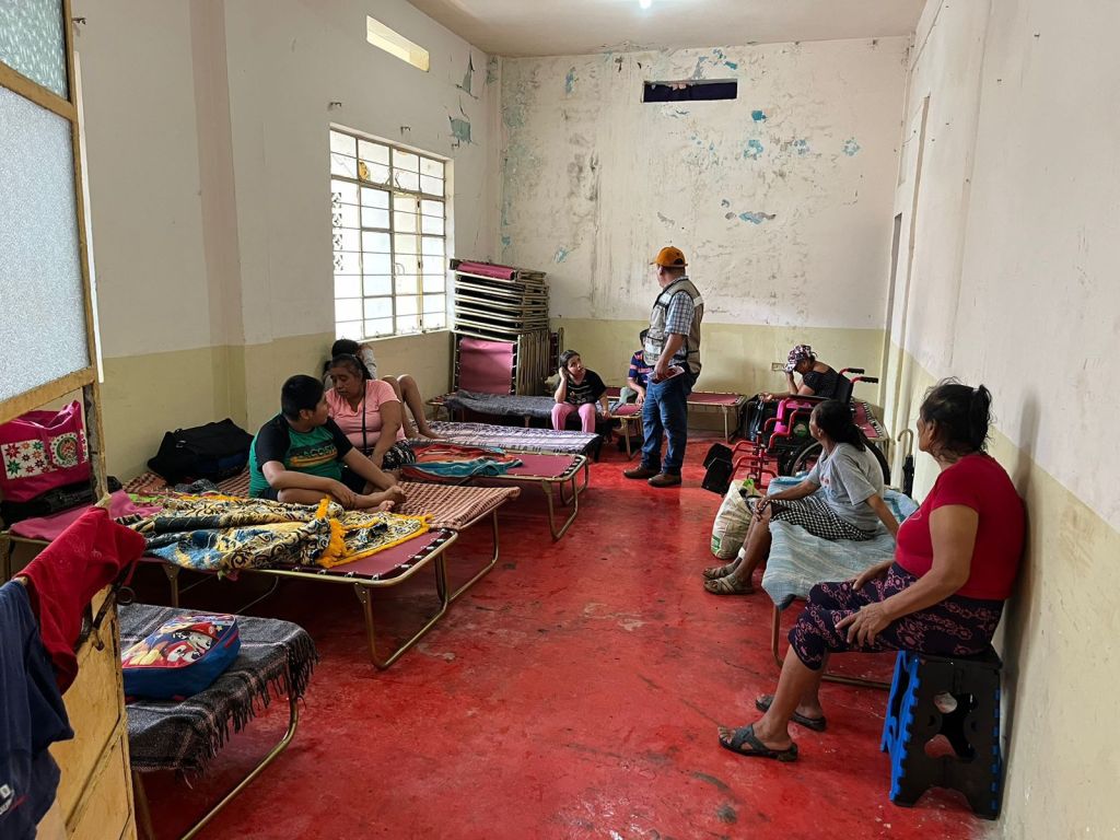 POR LLUVIAS, EJECUTIVO ESTATAL RESGUARDA A FAMILIAS DE MANERA&nbsp;PREVENTIVA