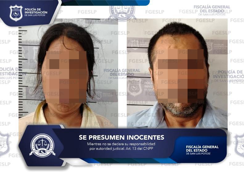 PAREJA ENFRENTARÍA UN PROCESO PENAL POR EL DELITO DE TR@TA DE PERSONAS:&nbsp;FGESLP