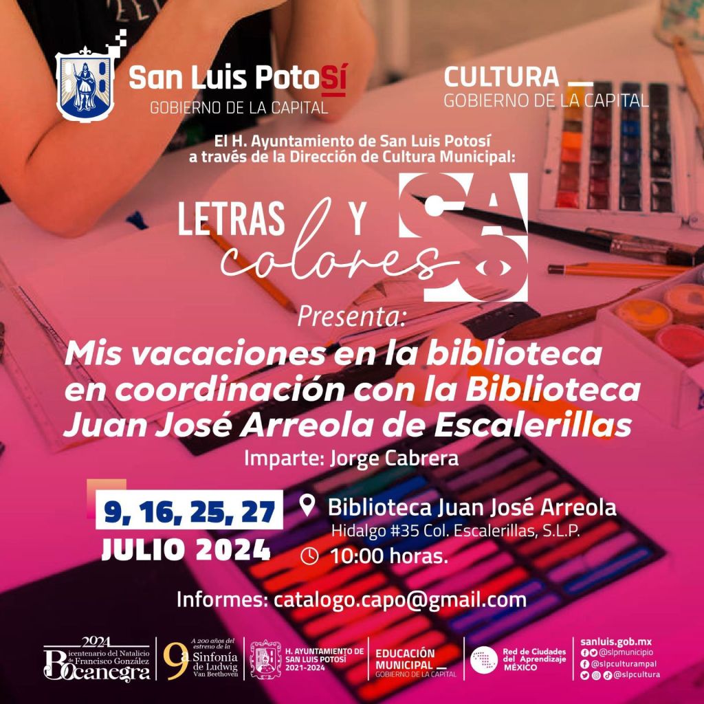 Ayuntamiento invita a taller “Creación de libro de artista, mis vacaciones en la&nbsp;biblioteca”