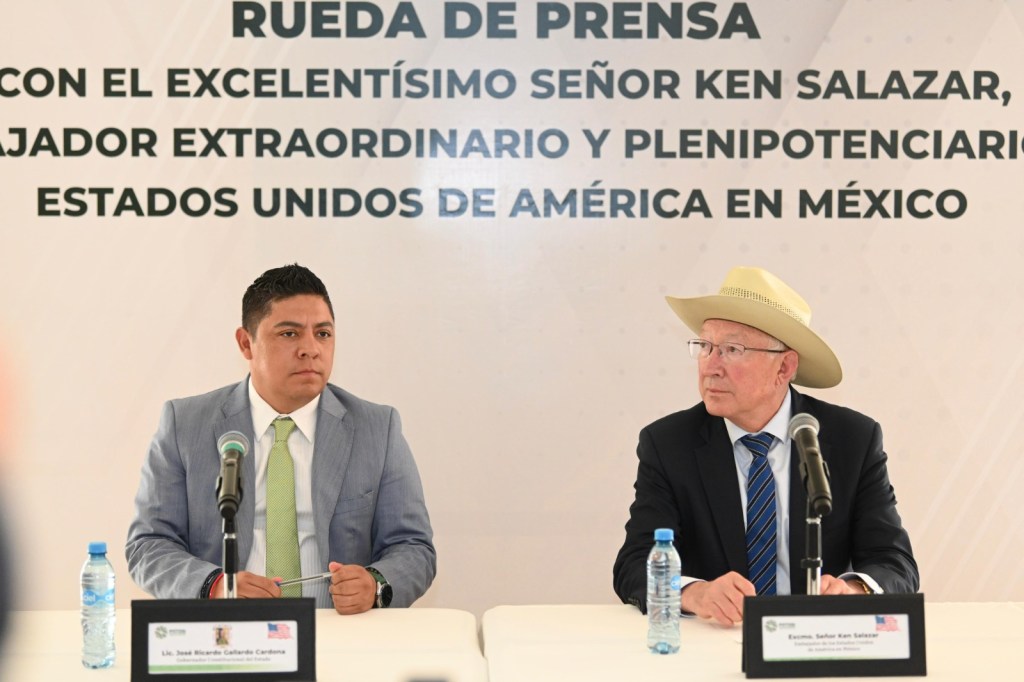 GOBIERNO ESTADOUNIDENSE RECONOCE TRABAJO DE SLP EN&nbsp;SEGURIDAD