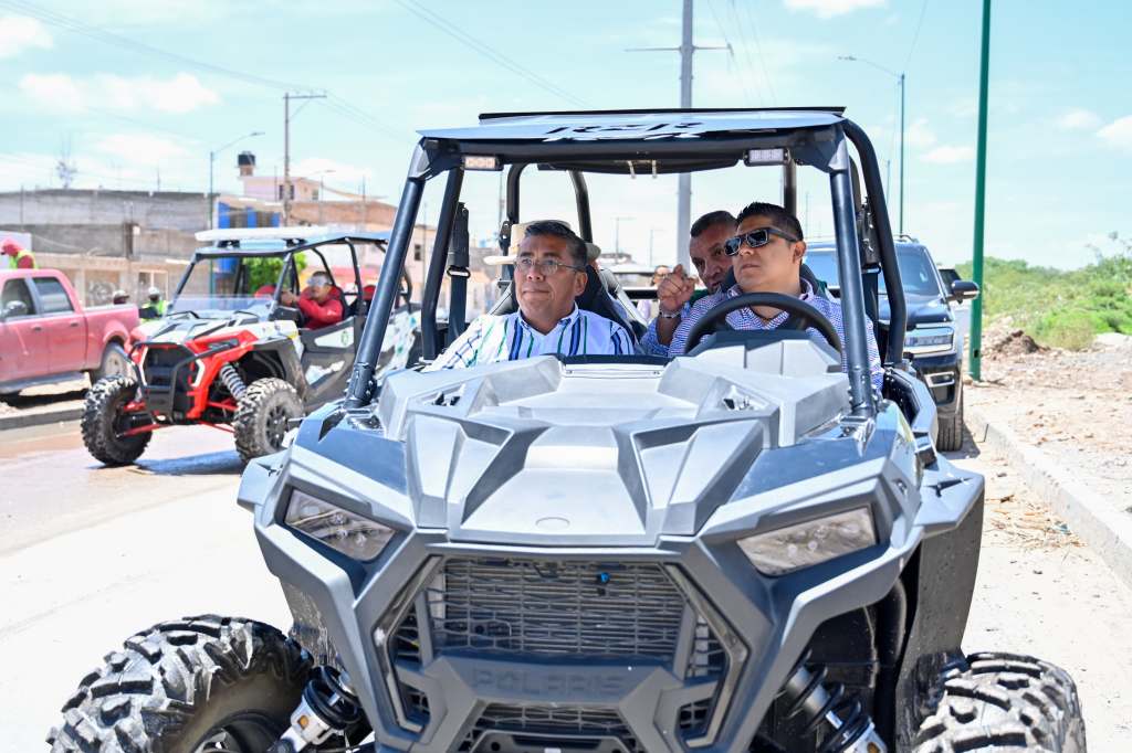 RICARDO GALLARDO SUPERVISA AVANCE DE PROLONGACIÓN&nbsp;SALK