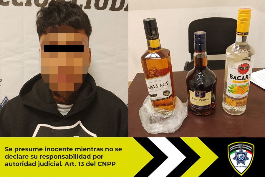 En acciones del operativo Escudo Urbano, oficiales de la SSPC detienen a joven señalado por presunto robo a&nbsp;comercio