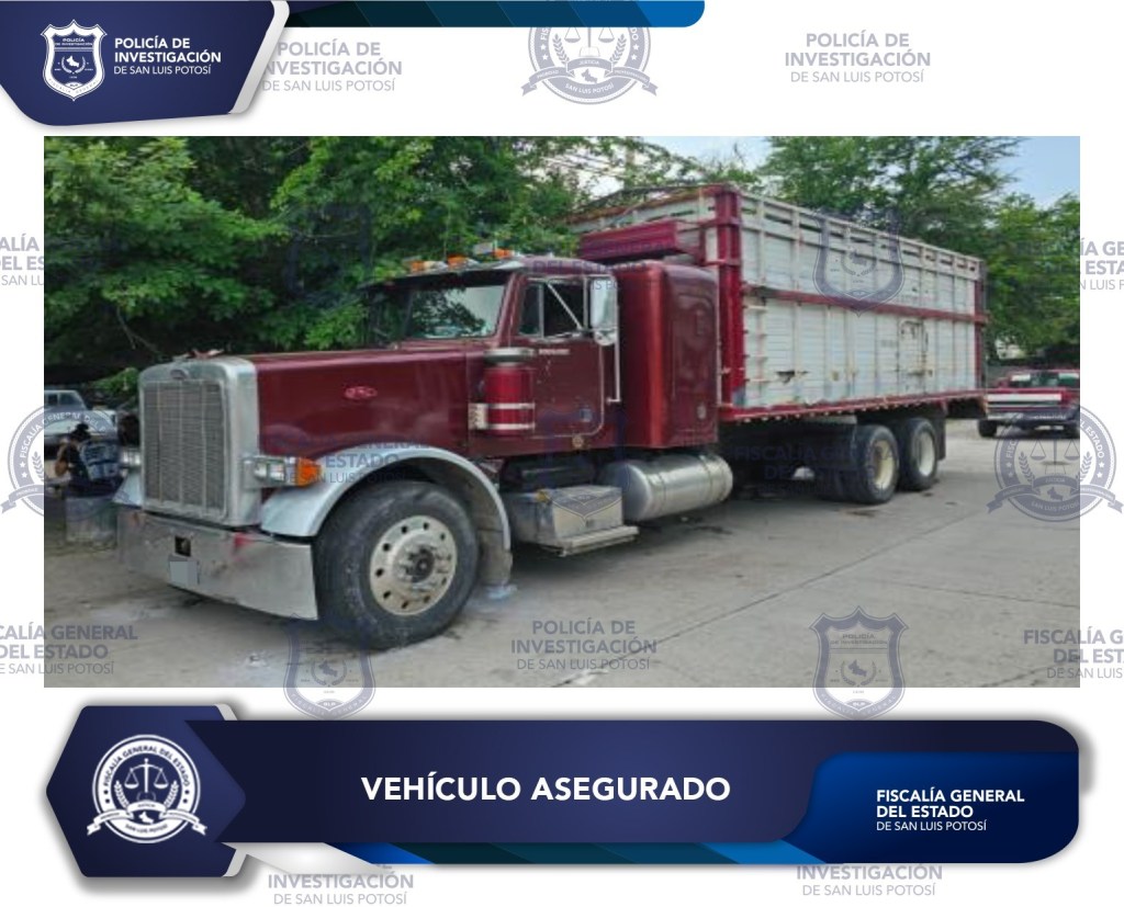 TRACTOCAMIÓN CON PLACAS APÓCRIFAS ES ASEGURADO POR LA PDI EN CIUDAD&nbsp;VALLES