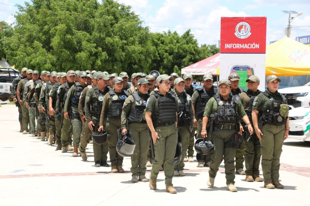 SSPCE REPORTA LISTO OPERATIVO “ESTADIO SEGURO” PARA ESTE&nbsp;VIERNES