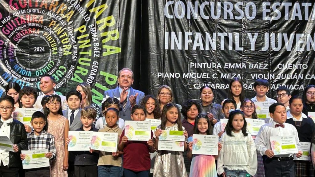 SECULT ENTREGA PREMIOS DEL CONCURSO INFANTIL Y JUVENIL 2024