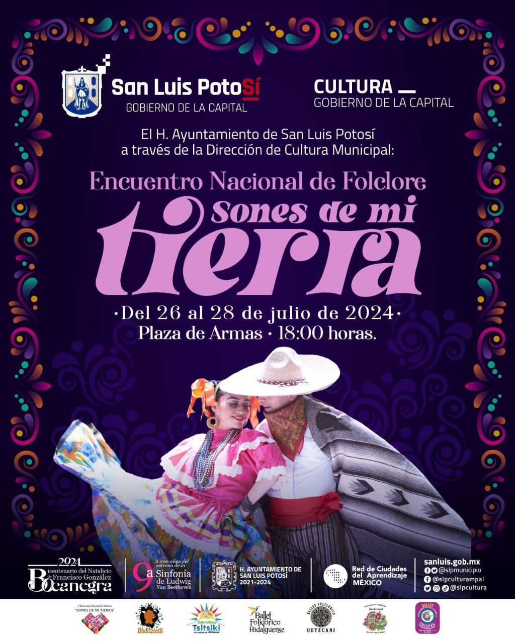 San Luis Capital sede del Encuentro Nacional de Folklore «Sones de mi&nbsp;Tierra»