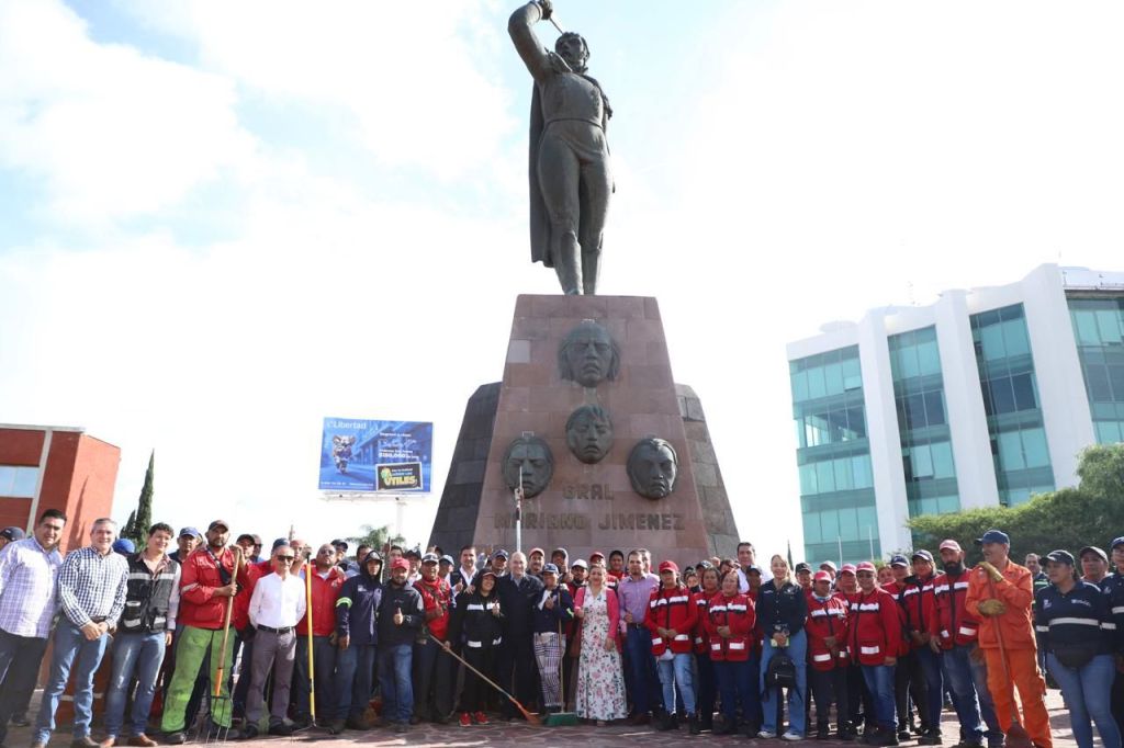Talacha para embellecer la Glorieta Mariano&nbsp;Jiménez