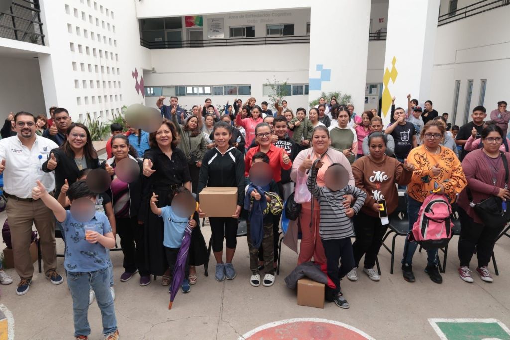 La presidenta del DIF Capitalino, Estela Arriaga, amplió el programa «Sí por una niñez&nbsp;sana»