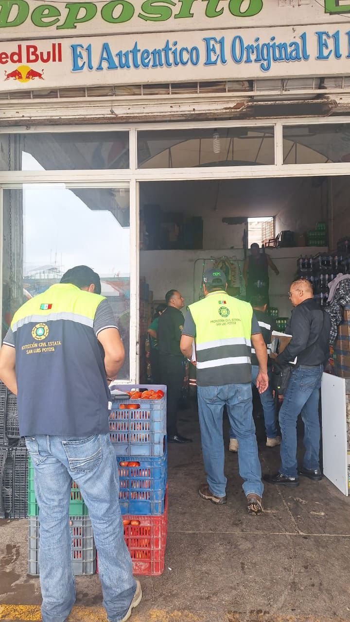PROTECCIÓN CIVIL ESTATAL REALIZÓ INSPECCIONES EN CENTRO DE&nbsp;ABASTOS