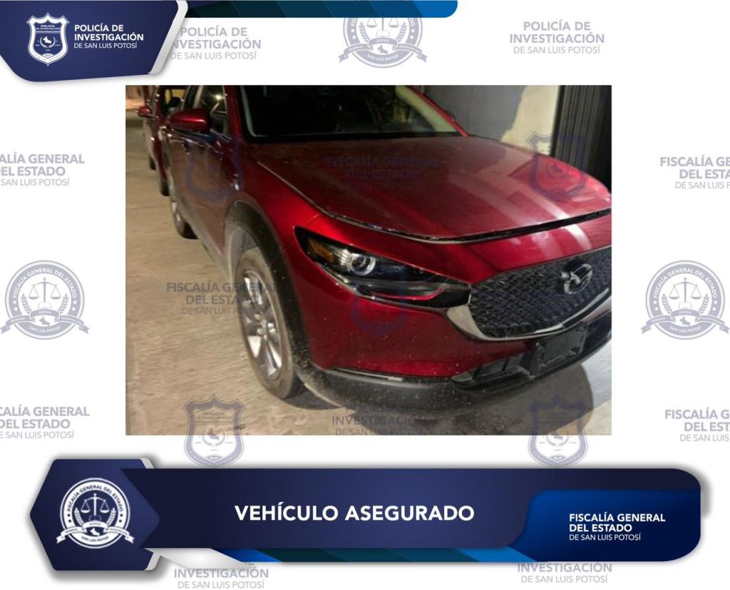 VEHÍCULO QUEDÓ ASEGURADO POR SERIE ALTERADA Y REPORTE DE ROBO; INFORMÓ LA&nbsp;FGESLP