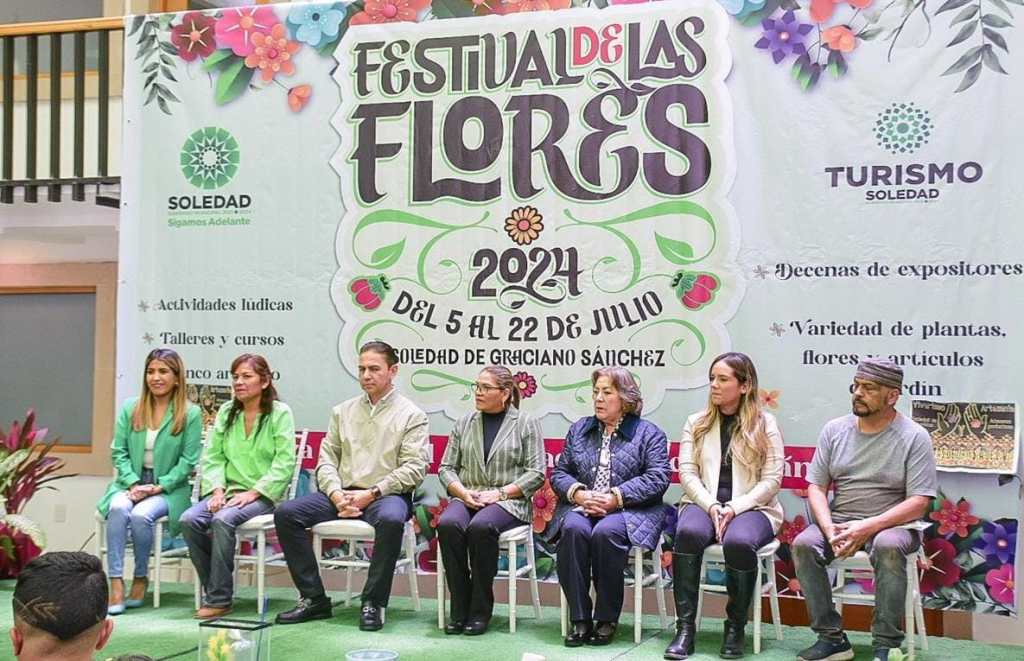 DEL 5 AL 22 DE JULIO, LA DÉCIMA EDICIÓN DEL FESTIVAL DE LAS FLORES EN SOLEDAD DE GRACIANO&nbsp;SÁNCHEZ