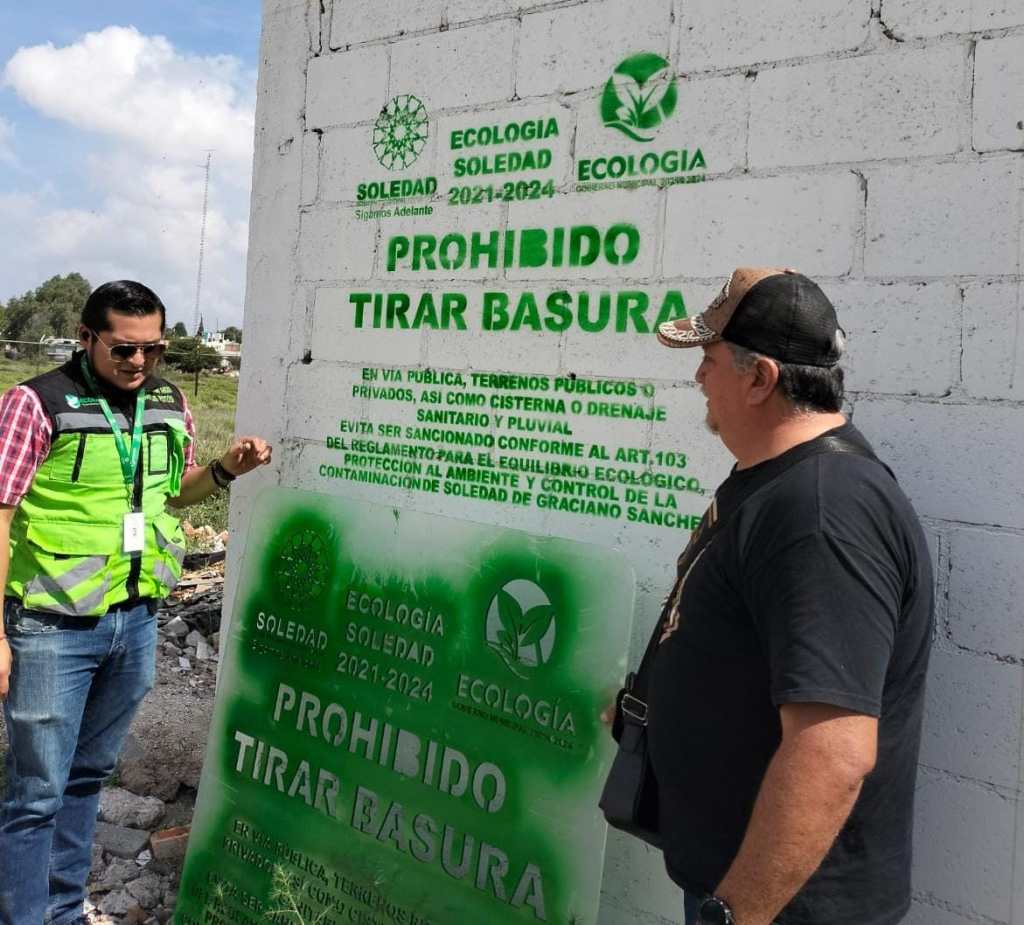 AYUNTAMIENTO DE SOLEDAD EFECTÚA ACCIONES A FAVOR DE ESPACIOS PÚBLICOS LIMPIOS E&nbsp;IDÓNEOS