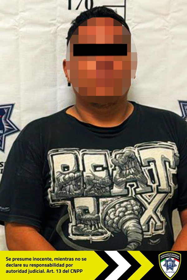 En la colonia Balcones del Valle, Guardia Municipal detiene a hombre por el delito de&nbsp;allanamiento