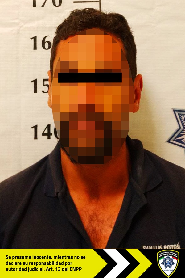 En atención a un auxilio ciudadano, agentes de la Guardia Municipal detienen a un hombre señalado por causar daños a un&nbsp;vehículo