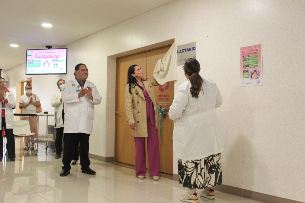 GOBIERNO ESTATAL ABRE LACTARIO EN EL HOSPITAL CENTRAL 