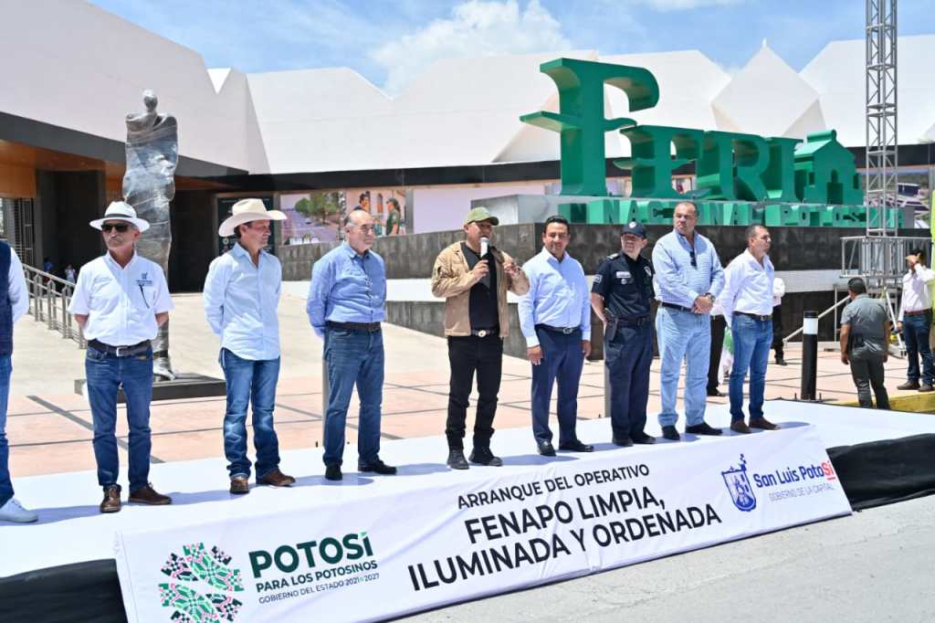 RICARDO GALLARDO ARRANCA OPERATIVO DE LIMPIEZA PARA LA FENAPO&nbsp;2024