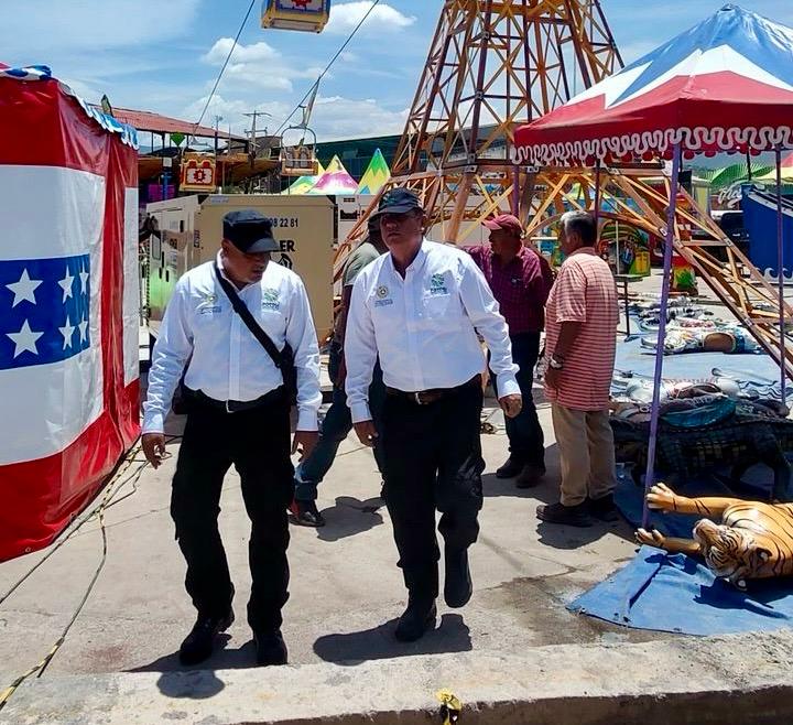 SUPERVISA PROTECCIÓN CIVIL ESTATAL JUEGOS MECÁNICOS EN LA&nbsp;FENAPO