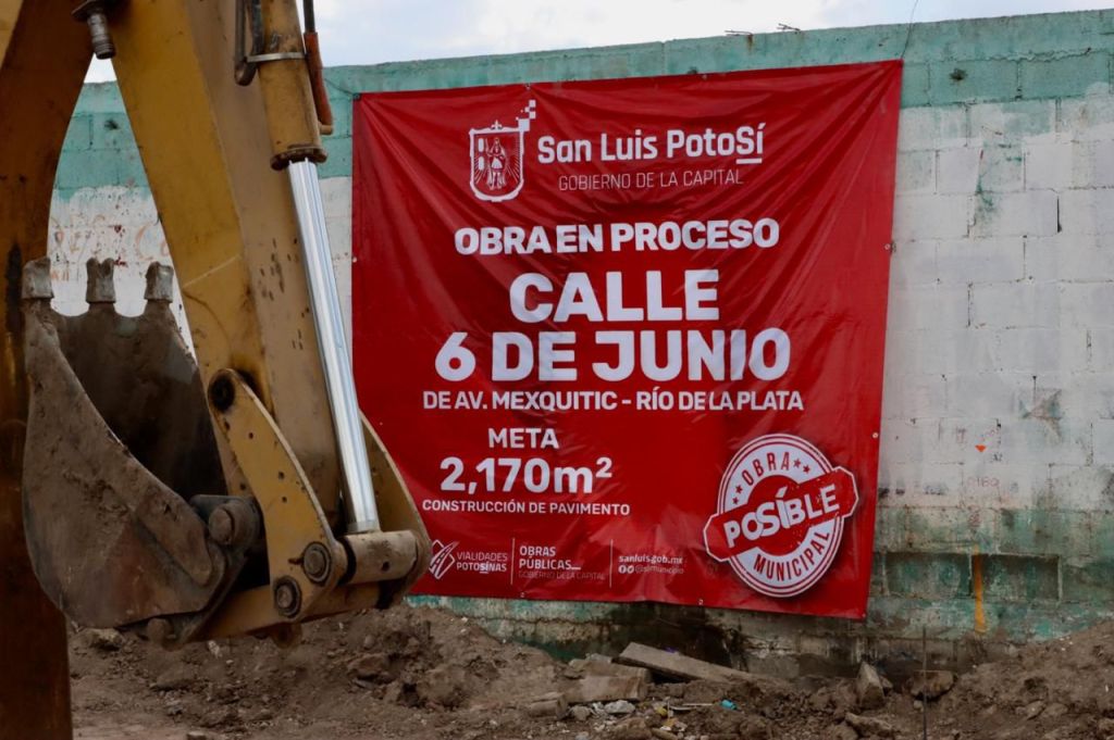 Ayuntamiento de SLP supervisa avances de nueva vialidad al norte de la&nbsp;Capital