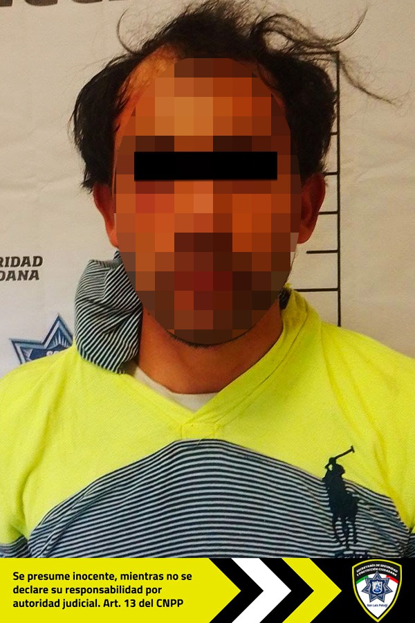 Derivado de un reporte del C4 Municipal, agentes de Guardia Municipal lograron la detención de un hombre señalado por robo a un negocio en el Barrio de&nbsp;Tlaxcala