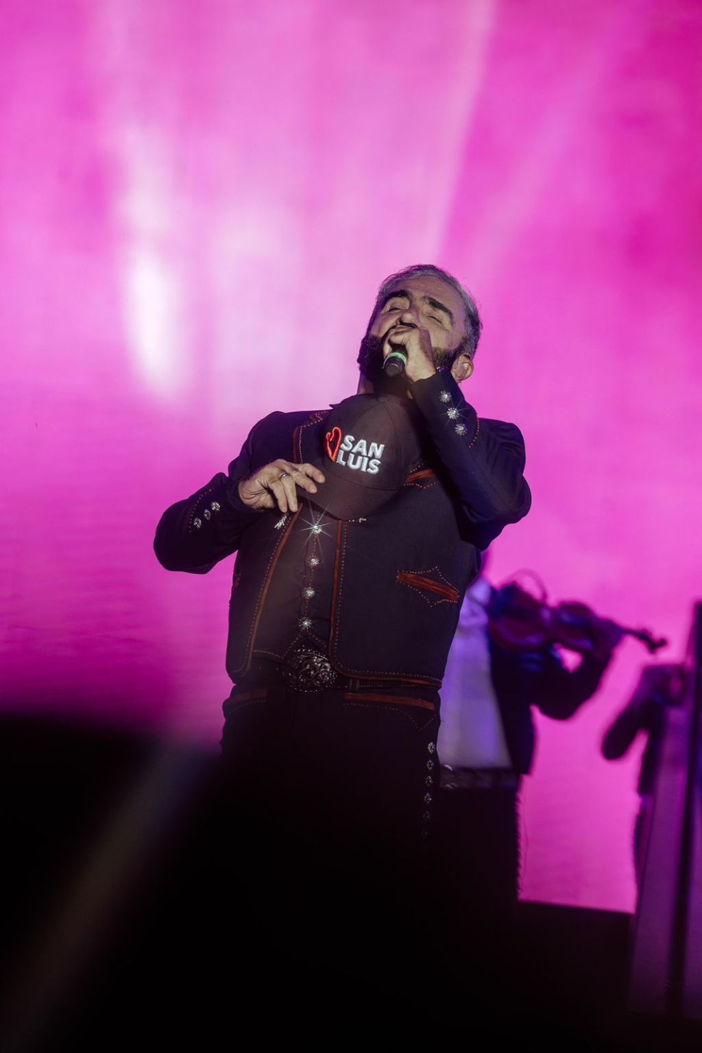 Vicente Fernández Jr y la Sonora Dinamita brillaron en el escenario de la&nbsp;Fenapo