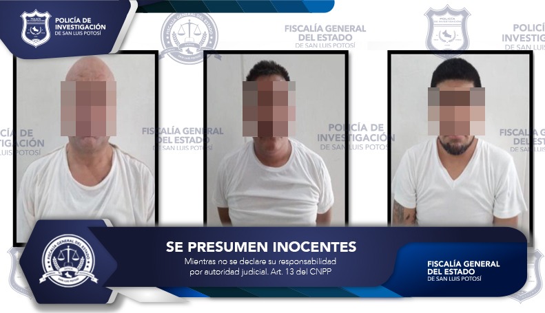TRES SUJETOS ENFRENTARÁN EL DELITO DE TRAT@ DE PERSONAS; FISCALÍA DE SLP LOS NOTIFICÓ EN&nbsp;RECLUSIÓN