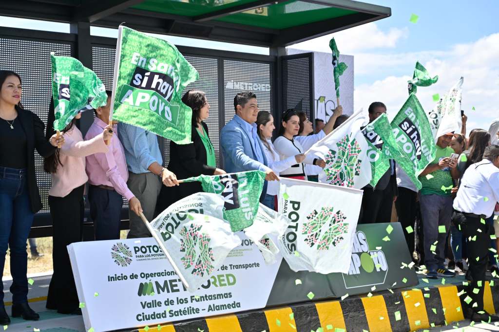 RICARDO GALLARDO ARRANCA NUEVA RUTA DE METRORED HASTA CIUDAD&nbsp;SATÉLITE