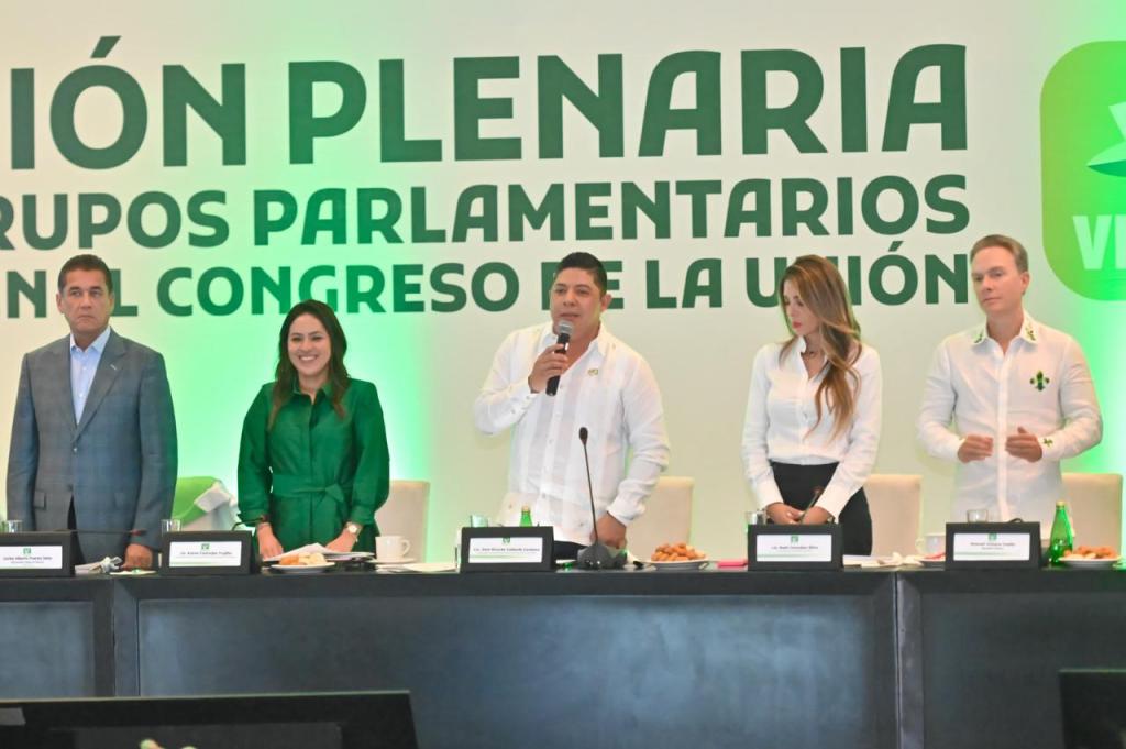 RECONOCEN LIDERAZGOS NACIONALES DEL PARTIDO VERDE A RICARDO GALLARDO COMO EL MEJOR GOBERNADOR DEL&nbsp;PAÍS