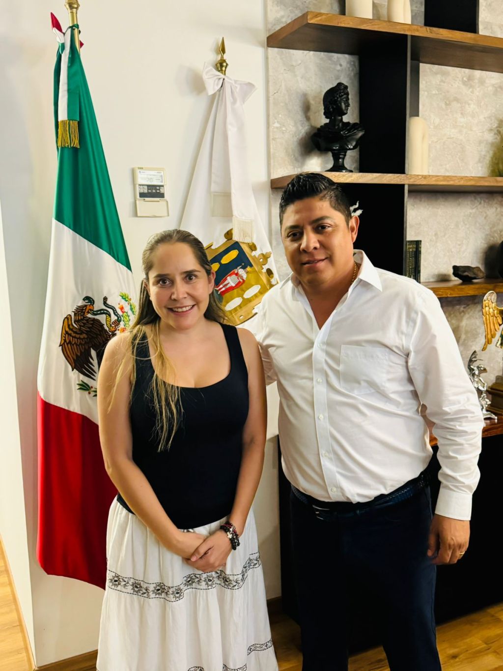 NOMBRA RICARDO GALLARDO A LETICIA GÓMEZ COMO NUEVA TITULAR DE&nbsp;SALUD