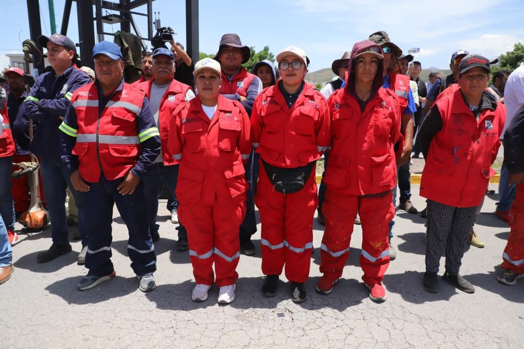 Refuerza Ayuntamiento de SLP servicio de recolección de residuos y limpieza en inmediaciones de la&nbsp;Fenapo