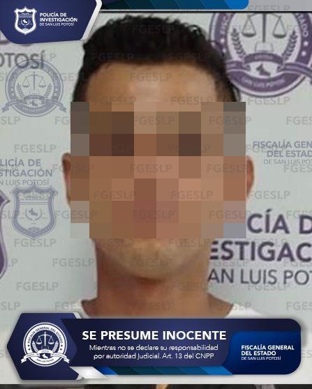 AGENTE FISCAL OBTIENE VINCULACIÓN A PROCESO Y PRISIÓN A SEÑALADO DE ROBO EN&nbsp;SLP