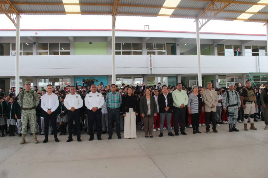 AYUNTAMIENTO DE SOLEDAD ACTIVA PROGRAMA «ESCUELA SEGURA», EN SECUNDARIA «PROFR. JUAN MIRANDA&nbsp;URESTI»