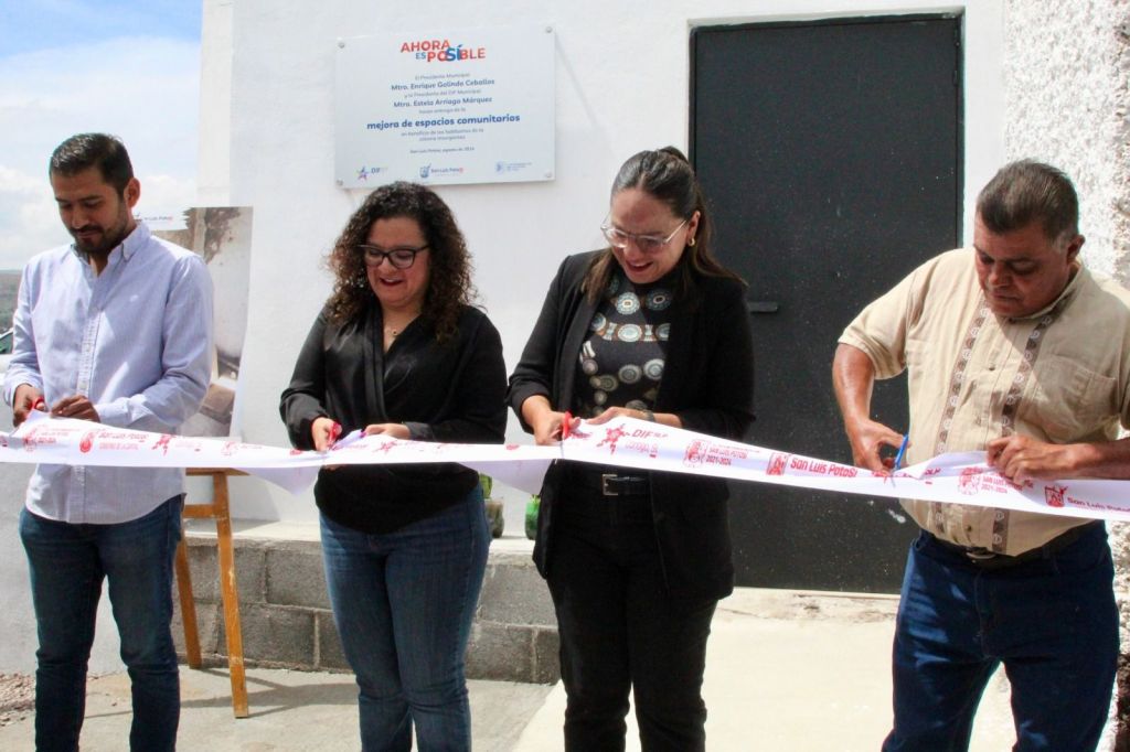 DIF Municipal de SLP avanza la dignificación de espacios rurales; concluye mejoras en la Casa de Salud en comunidad&nbsp;Insurgentes